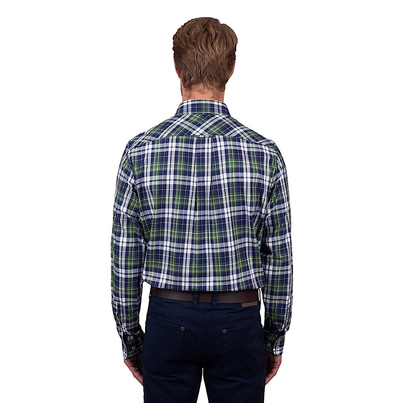 Thomas Cook Men’s Shane Check Shirt - Navy/Green