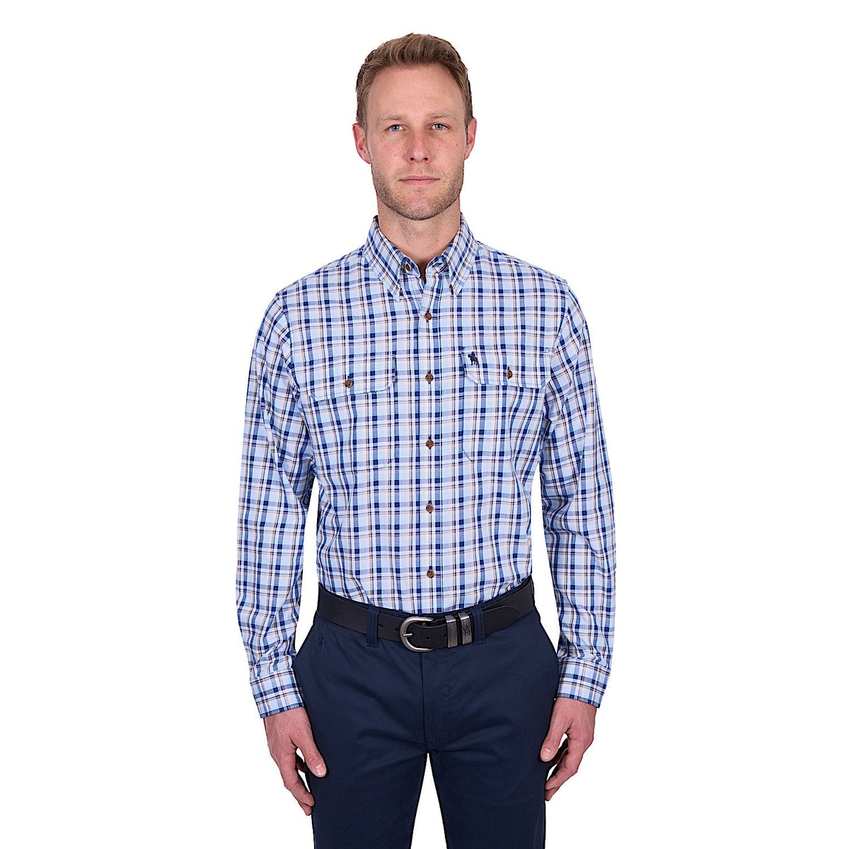 Thomas Cook Men’s Thomas Shirt - Navy/Light Blue