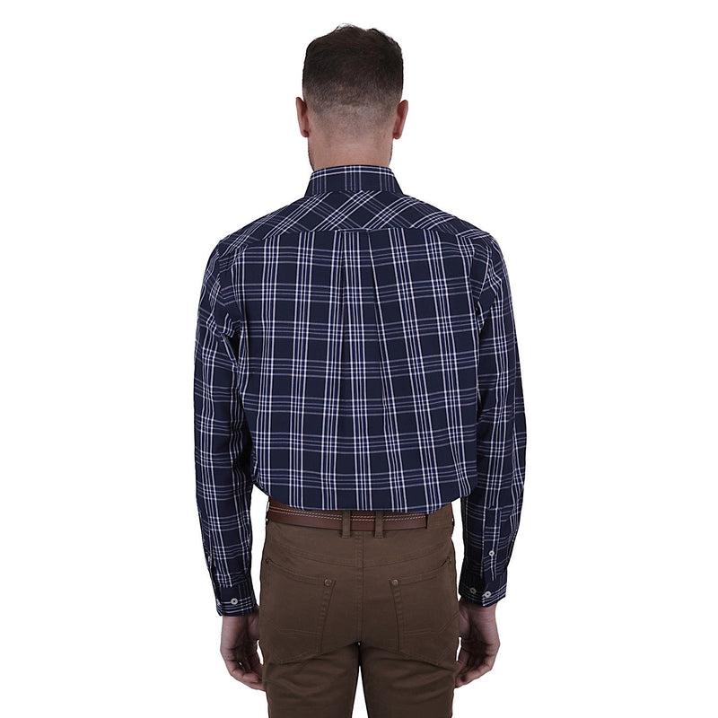 Thomas Cook Men’s Spencer Check Shirt - Navy/Royal