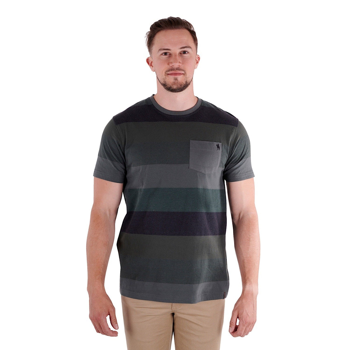 Thomas Cook Mens Spencer S/S Tee Green Marle