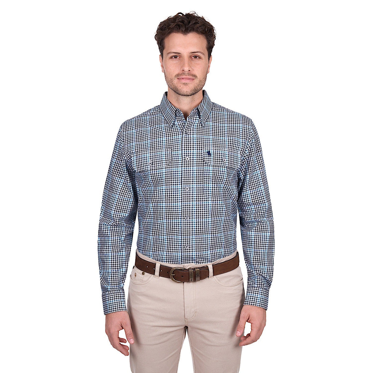 Thomas Cook Men’s Stephen Shirt - Navy / Green
