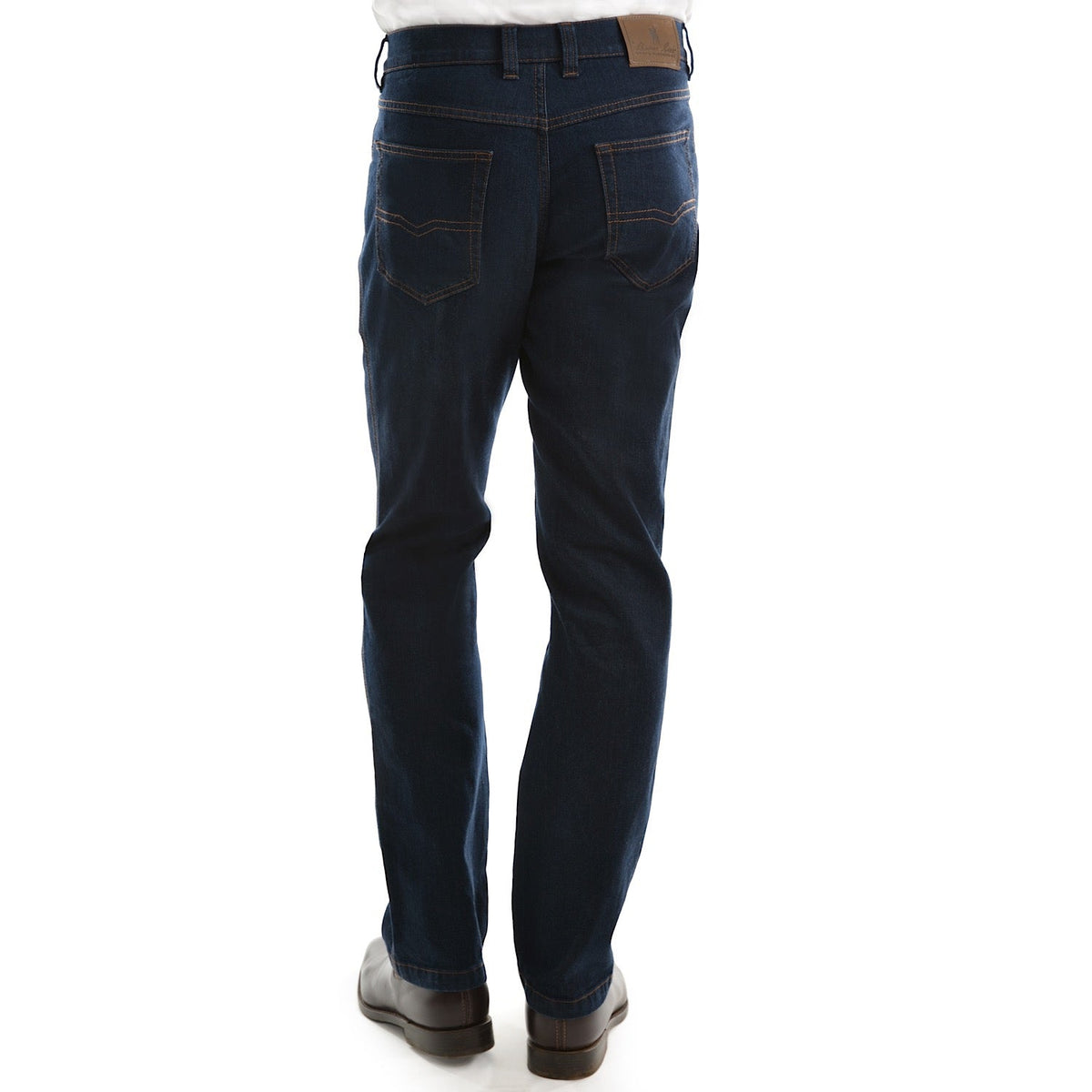 Thomas Cook Mens Tailored Fit Ashley Denim Jean 32’’ Leg Mid Indigo