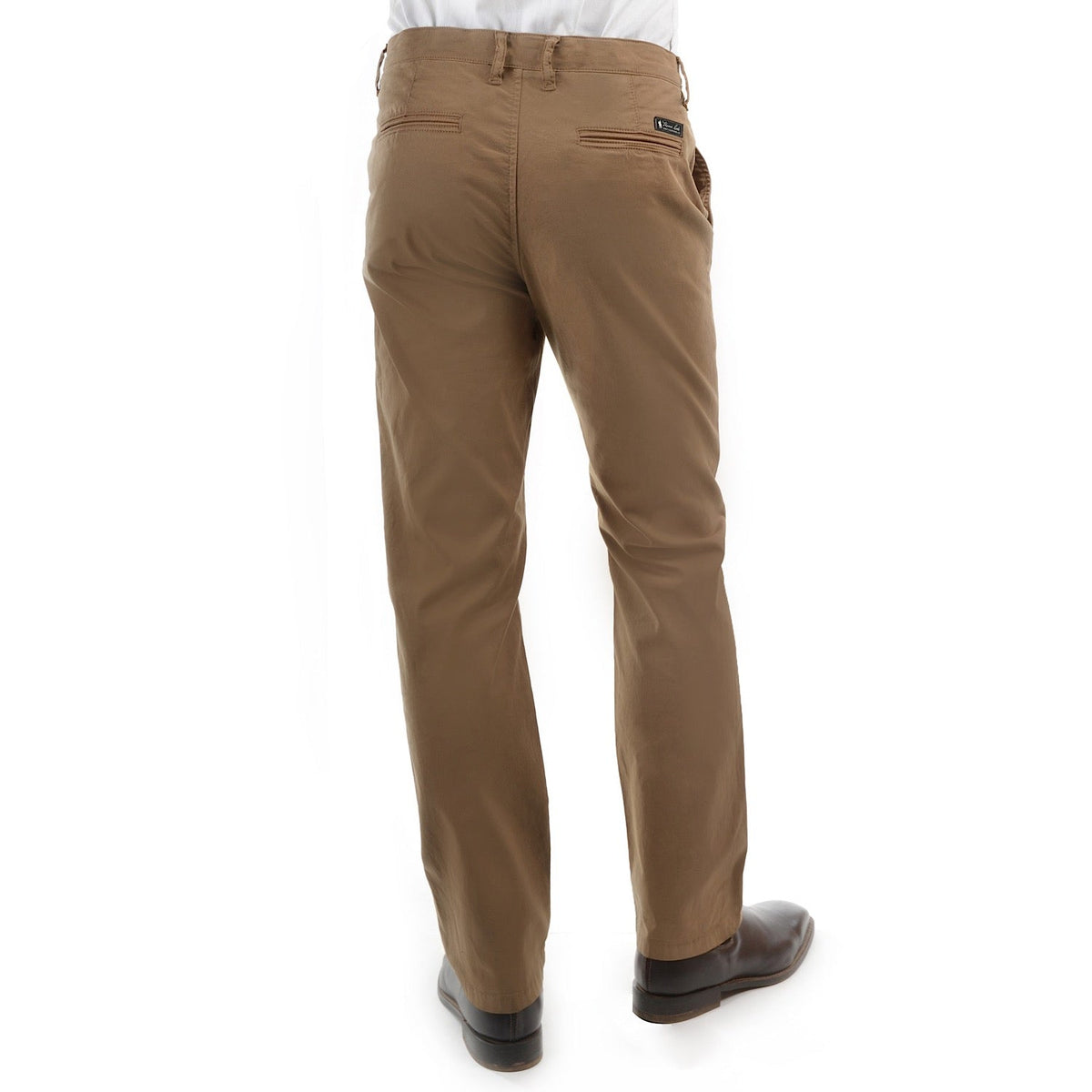 Thomas Cook Men’s Tailored Fit Mossman Comfort Waist Trousers Camel 32’’ Leg