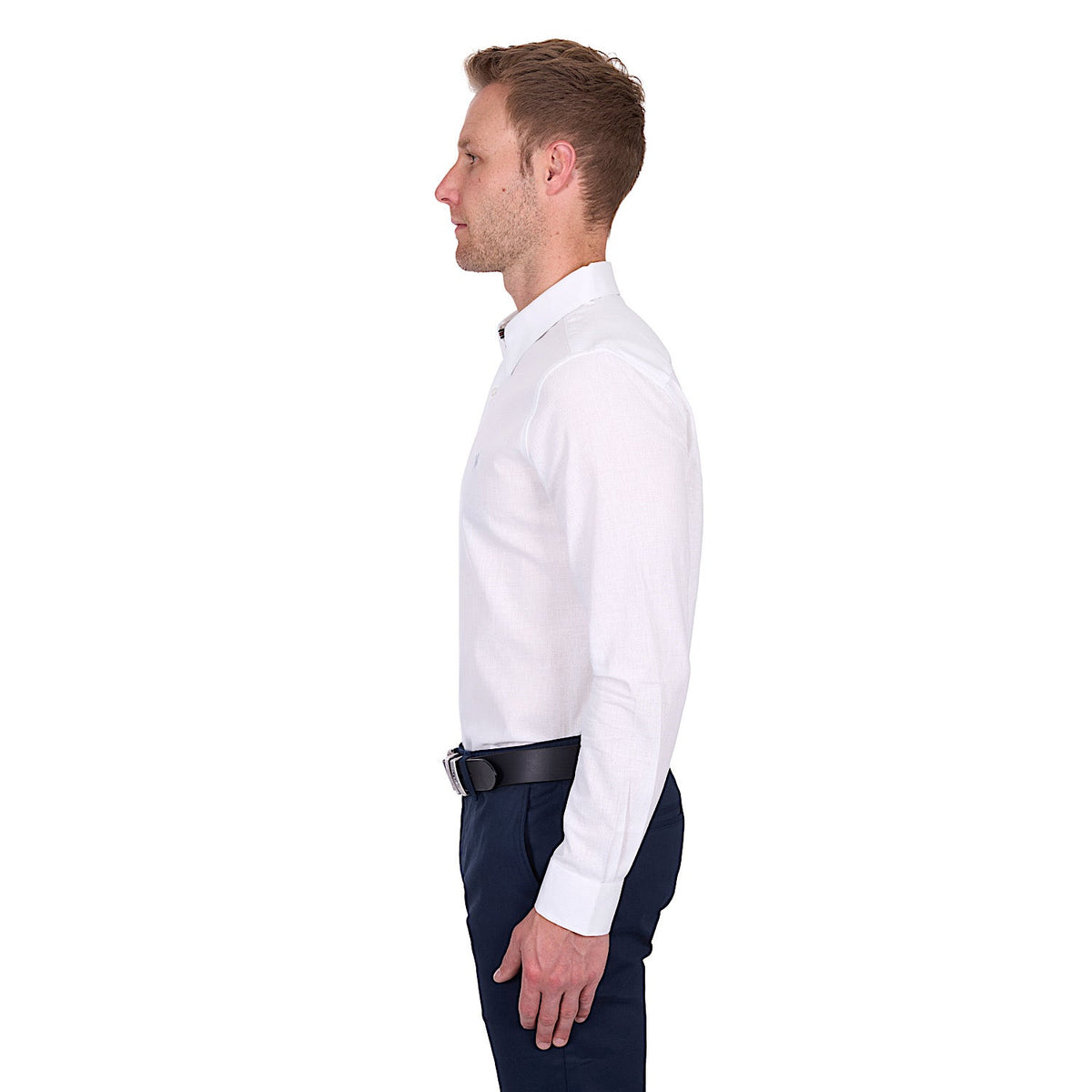 Thomas Cook Men’s TC Linen Shirt - White