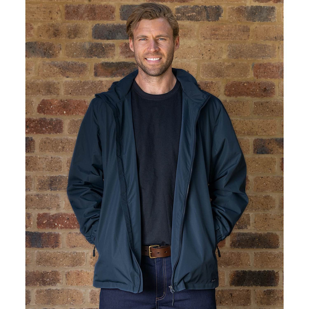 Thomas Cook Mens TCX Traveller Waterproof Jacket Navy