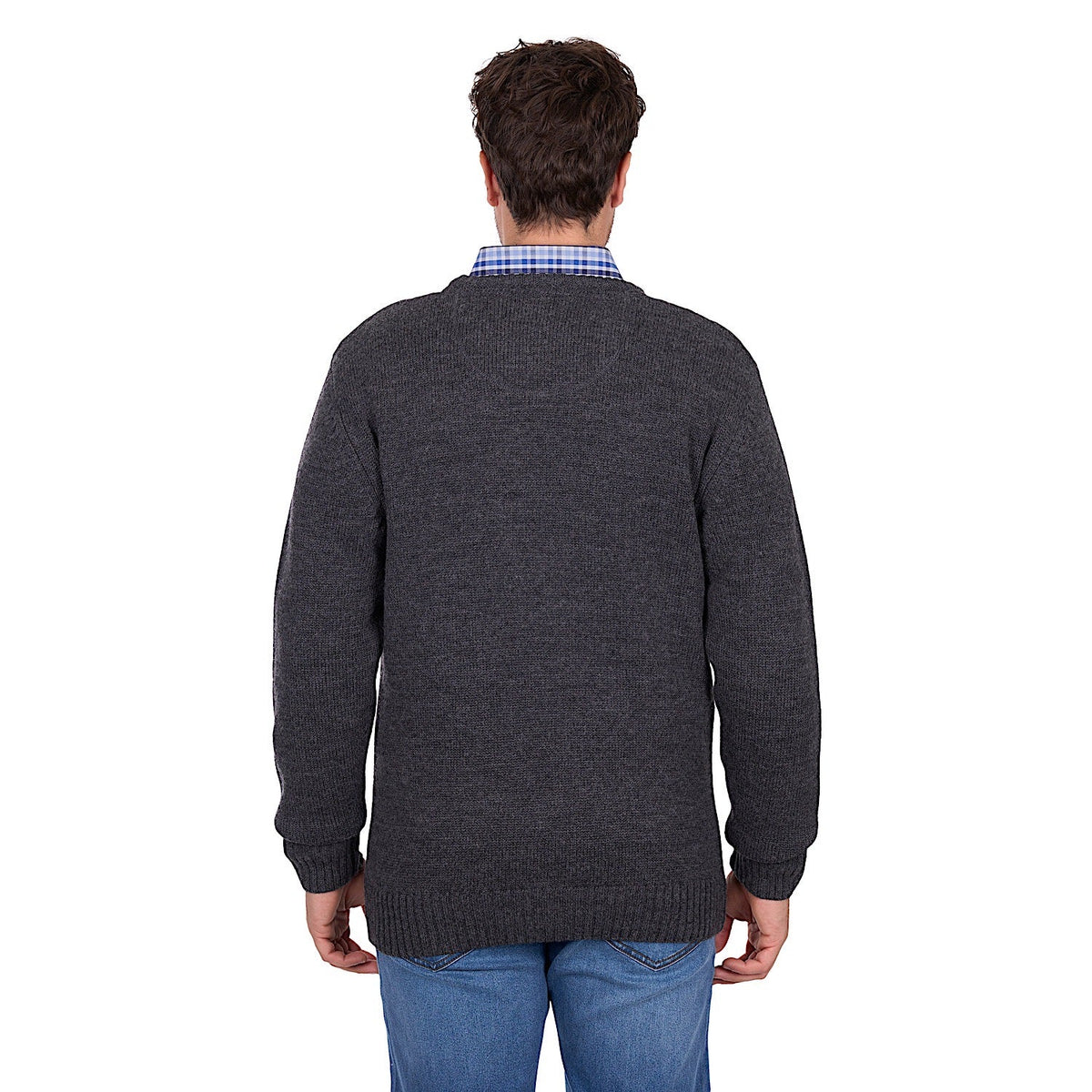 Thomas Cook Men’s Terry Crew Jumper - Charcoal Marle