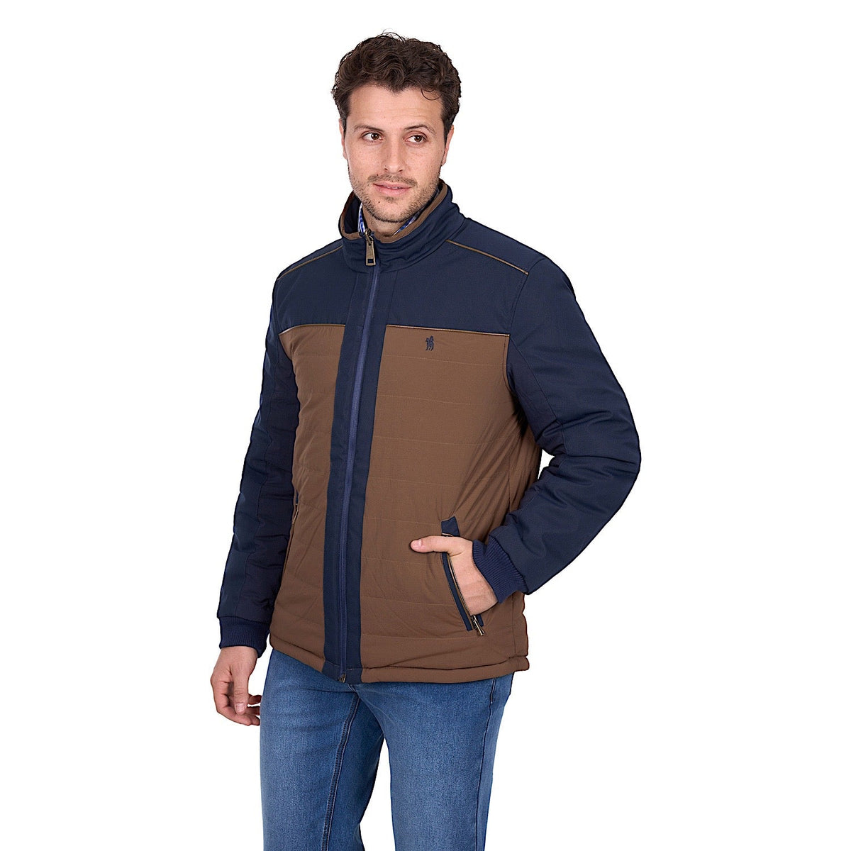 Thomas Cook Men’s Toby Reversible Jacket - Navy / Tan