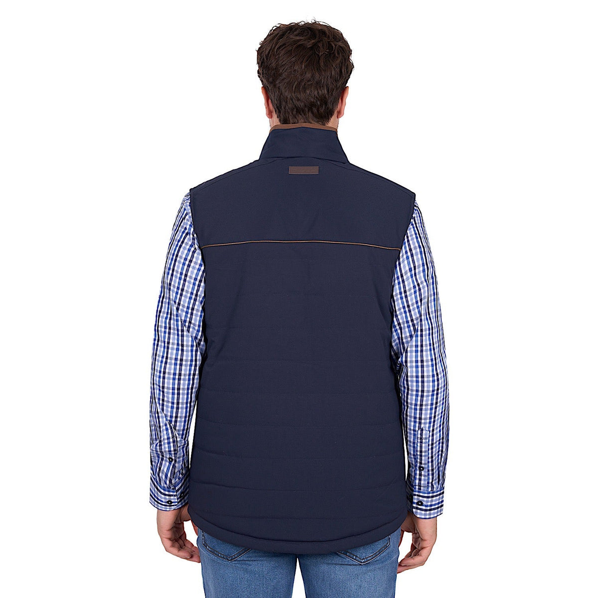 Thomas Cook Men’s Toby Reversible Vest - Navy / Tan
