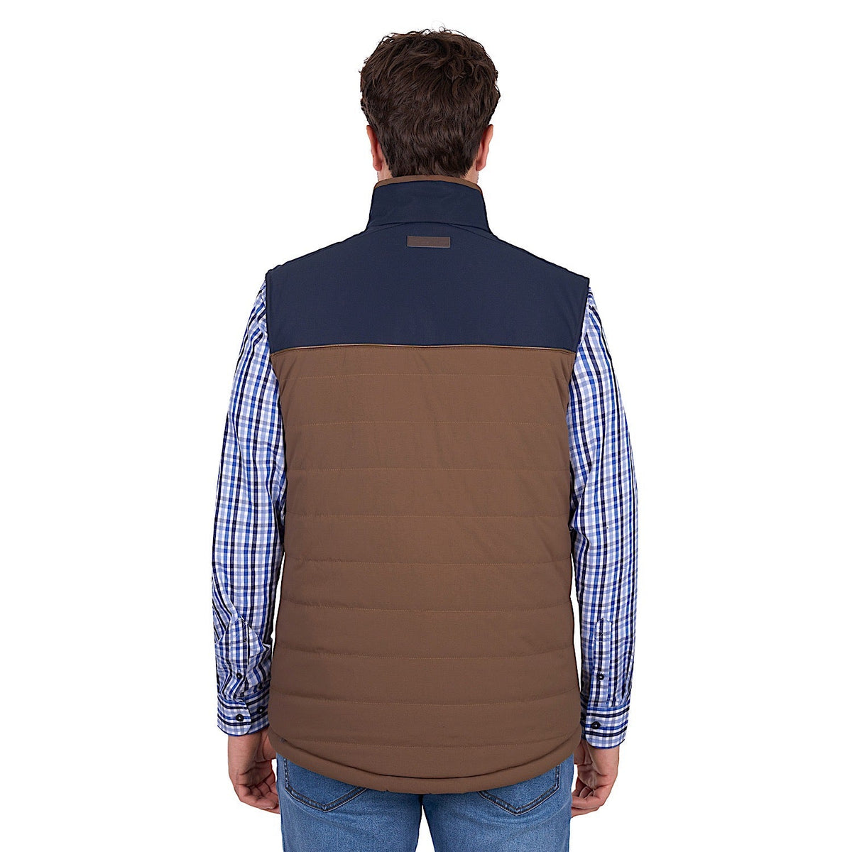 Thomas Cook Men’s Toby Reversible Vest - Navy / Tan