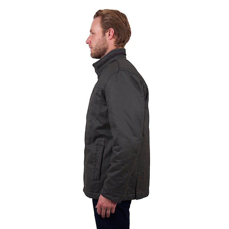 Thomas Cook Men’s Will Faux Oilskin Jacket - Olive