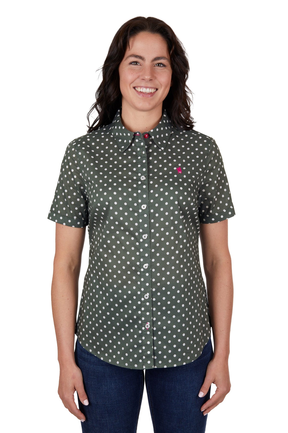 Thomas Cook Women’s Abbey Short Sleeve Shirt Khaki