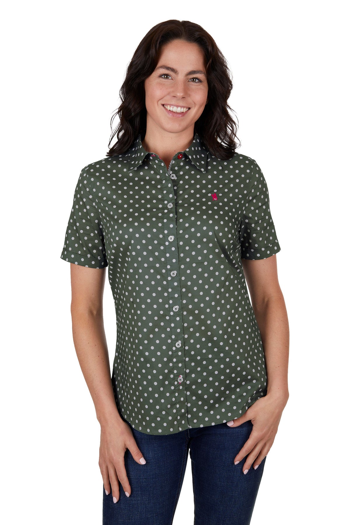 Thomas Cook Women’s Abbey Short Sleeve Shirt Khaki