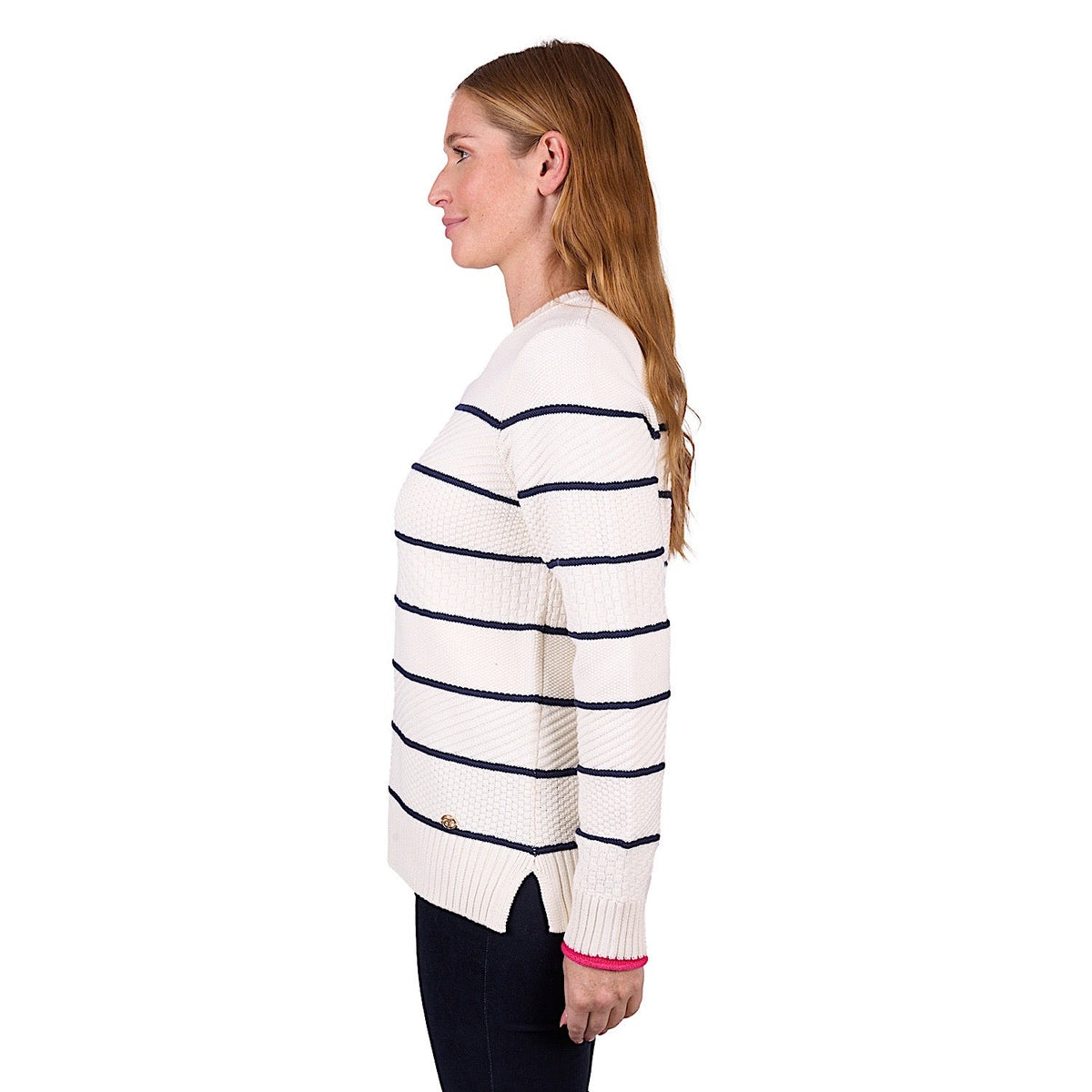 Thomas Cook Women’s Alanna Stripe Knit Jumper - Cream