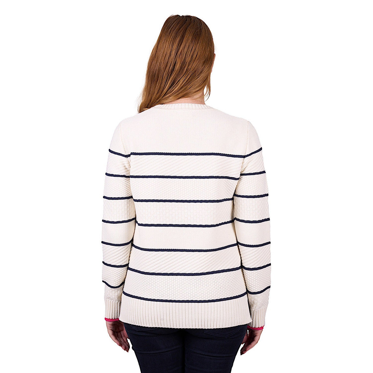 Thomas Cook Women’s Alanna Stripe Knit Jumper - Cream