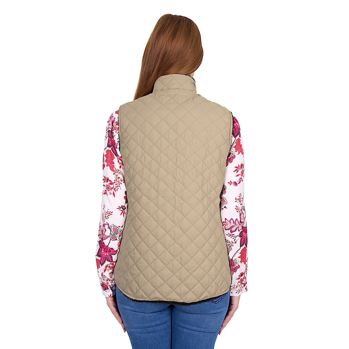 Thomas Cook Women’s Astrid Reversible Vest - Tan / Navy