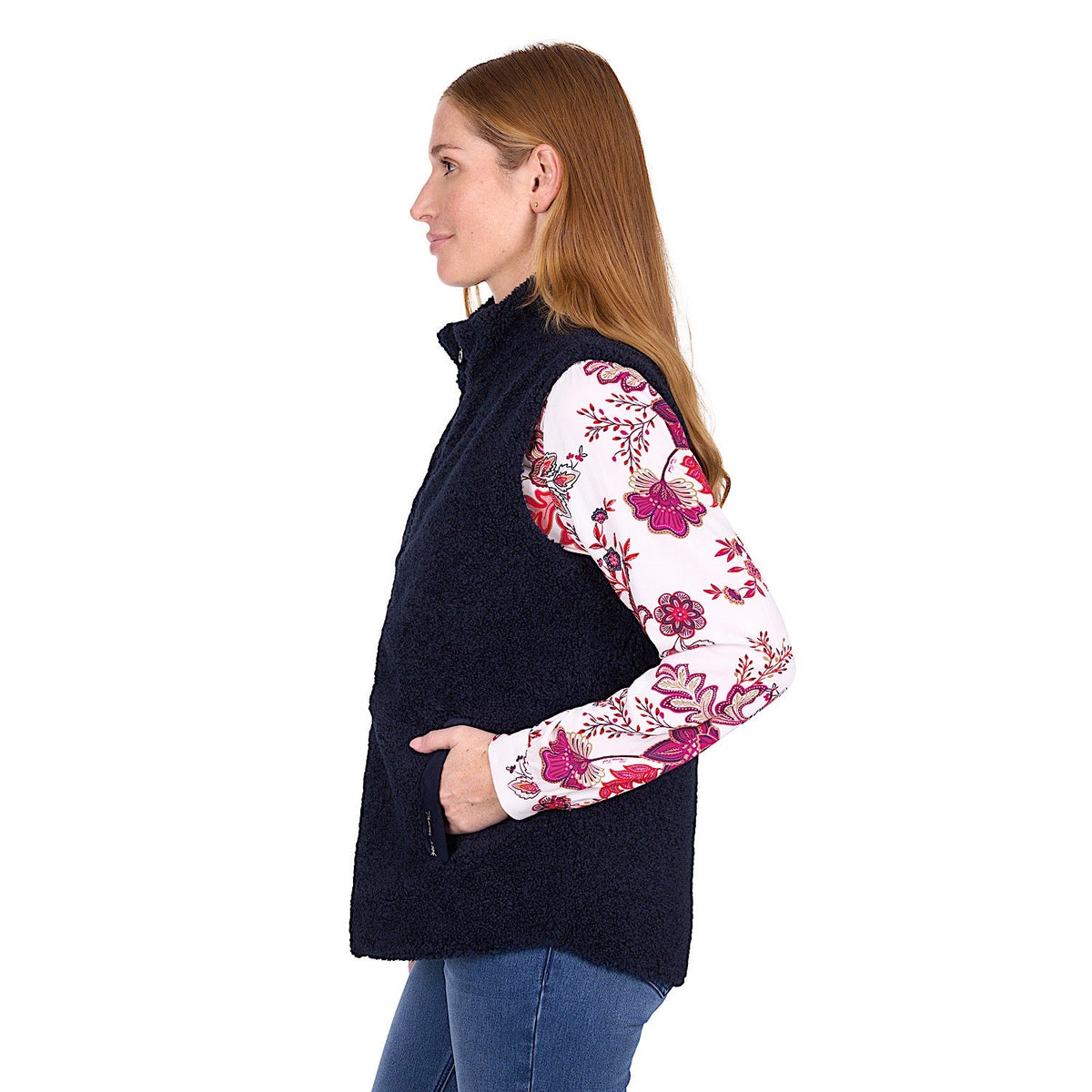 Thomas Cook Women’s Astrid Reversible Vest - Tan / Navy