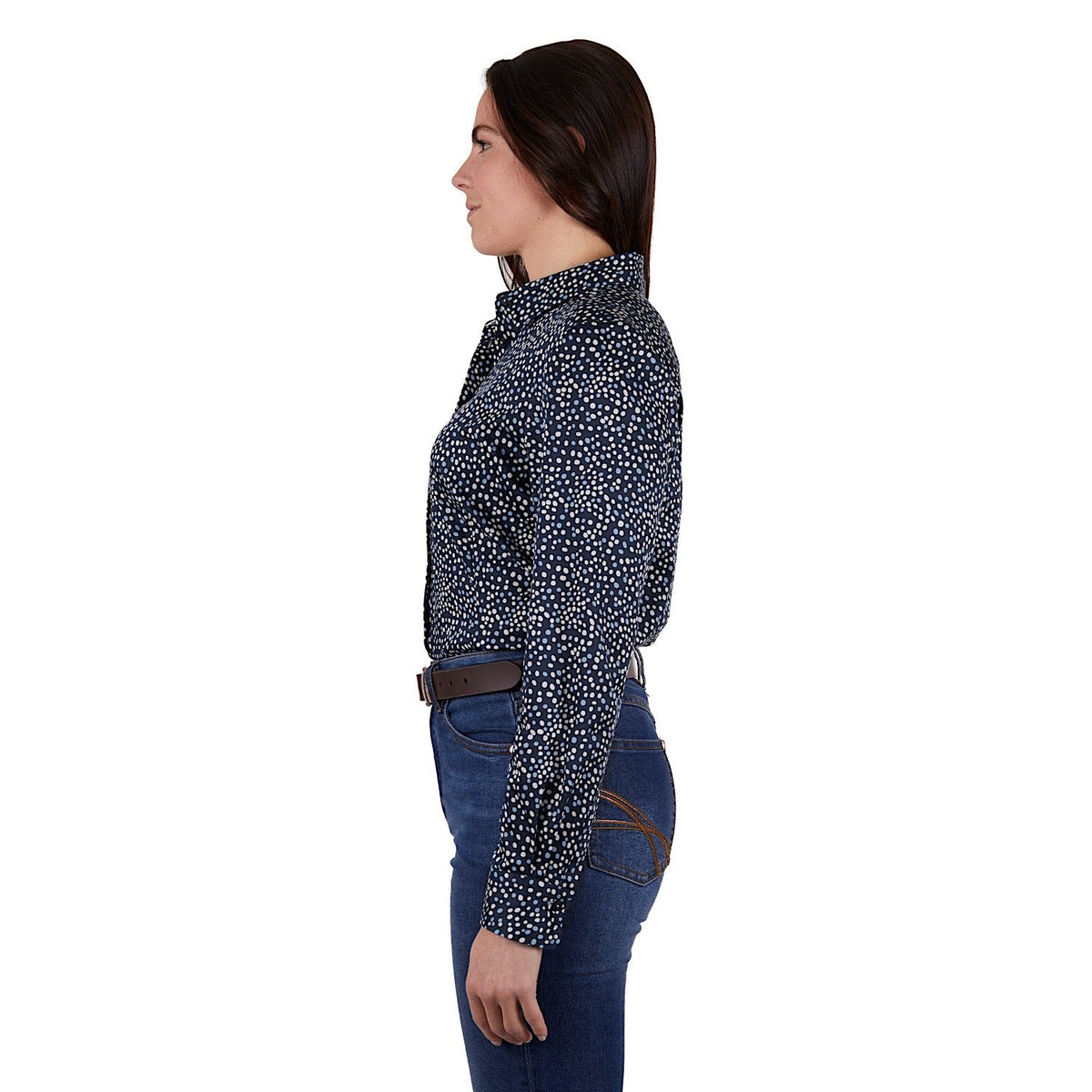 Thomas Cook Womens Bonny L/S Shirt Navy/Sky
