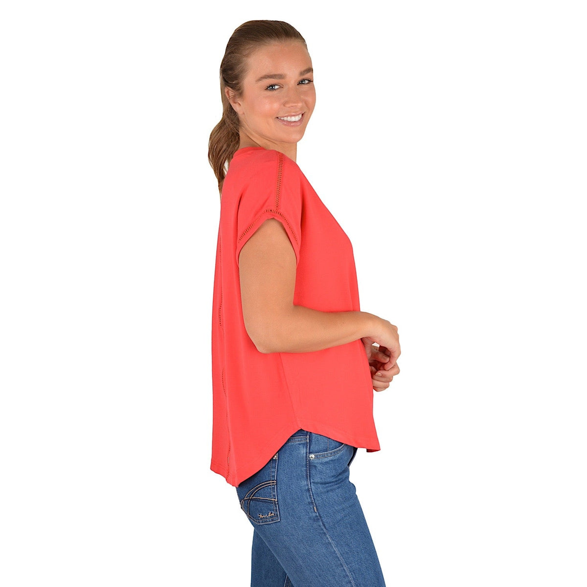 Thomas Cook Women’s Camellia Tee Red Poppy