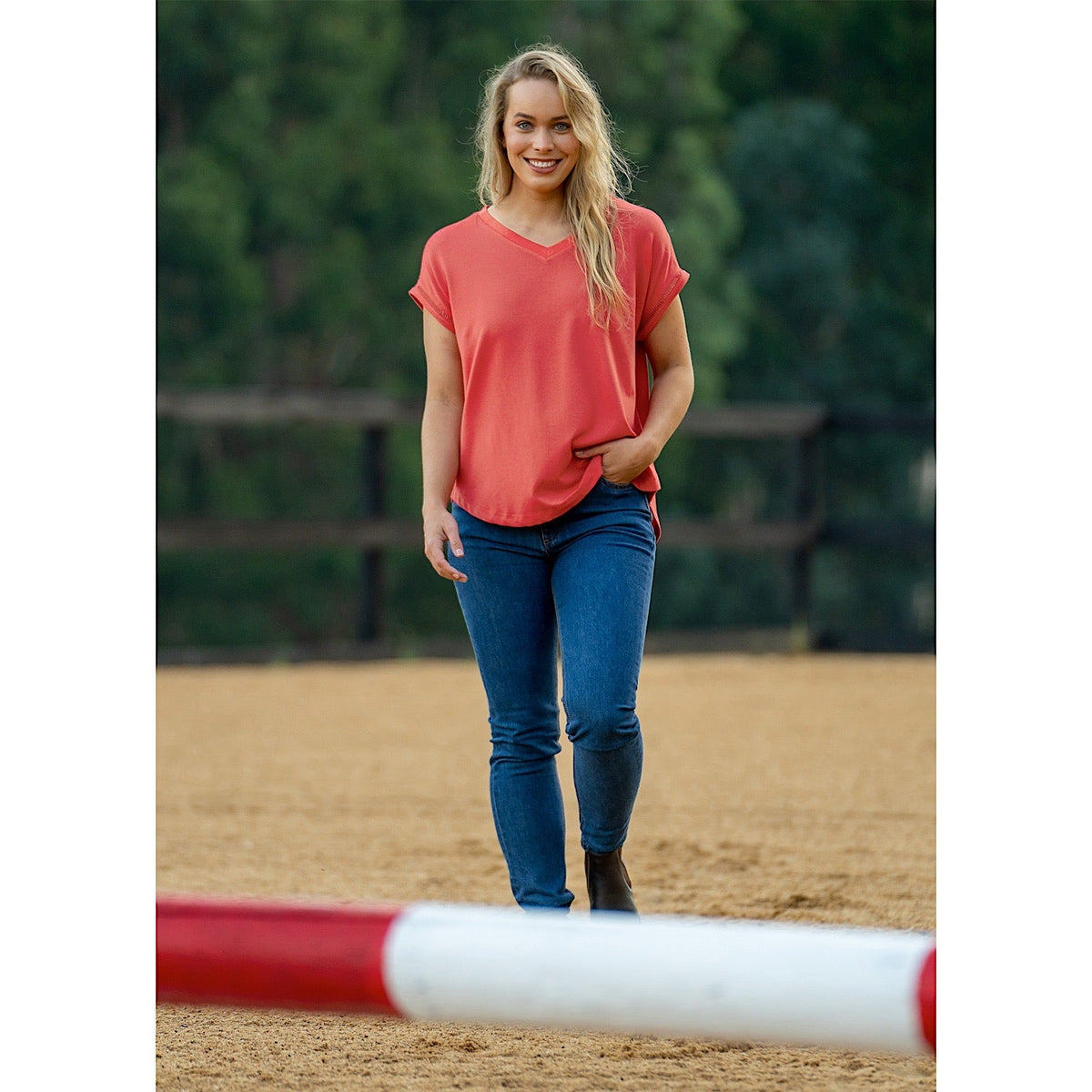 Thomas Cook Women’s Camellia Tee Red Poppy
