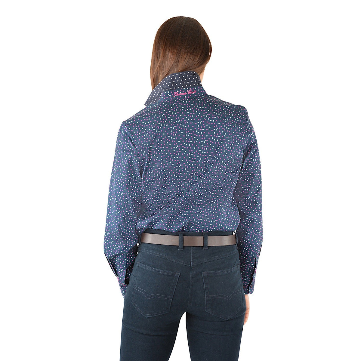 Thomas Cook Womens Casey L/S Stretch Shirt Navy