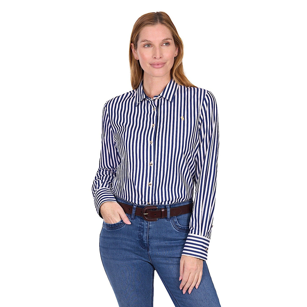 Thomas Cook Women’s Celine Shirt - Navy / White