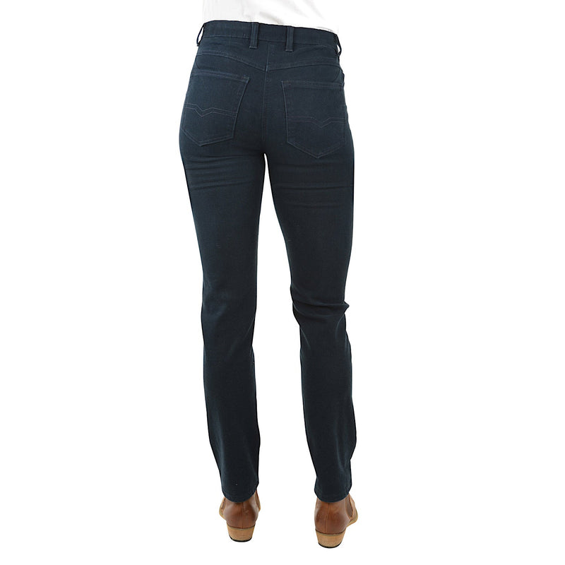 Thomas Cook Women’s Coloured Wool Denim Wonder Jean Navy