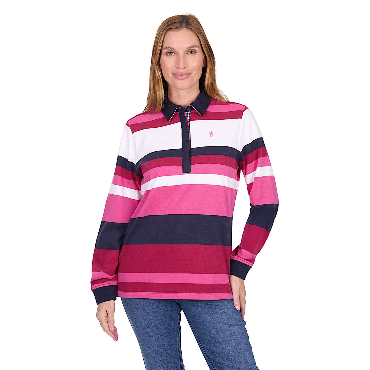 Thomas Cook Women’s Faye Rugby - Pink Multi