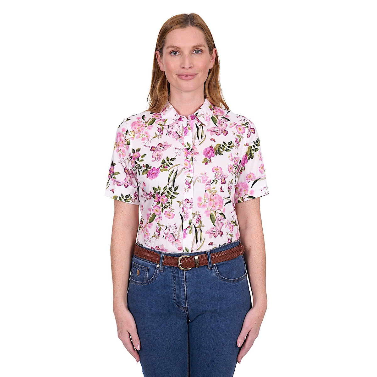 Thomas Cook Women’s Giselle Short Sleeve Shirt - Multicoloured