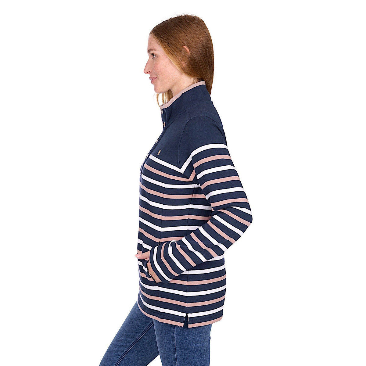 Thomas Cook Women’s Hannah Rugby - Navy / Tan