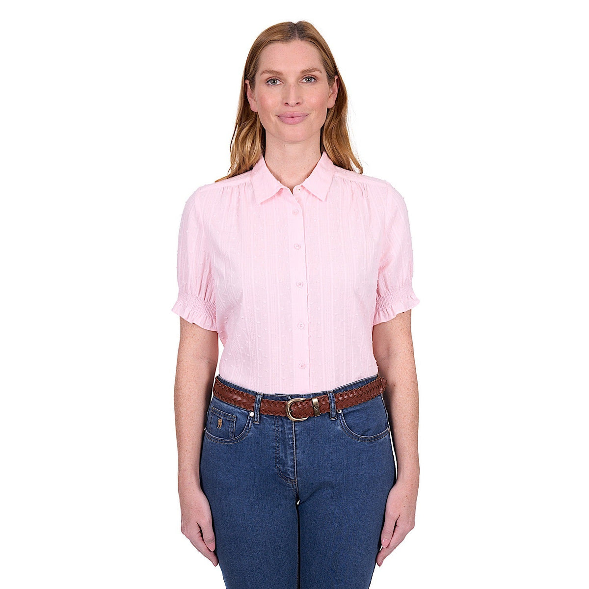 Thomas Cook Women’s Imogen Short Sleeve Shirt - Pink