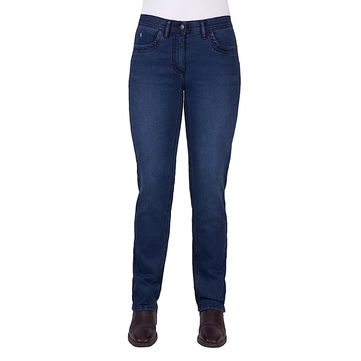 Thomas Cook Women’s Julia Thermal Jean 32’’ Leg - Mid Wash