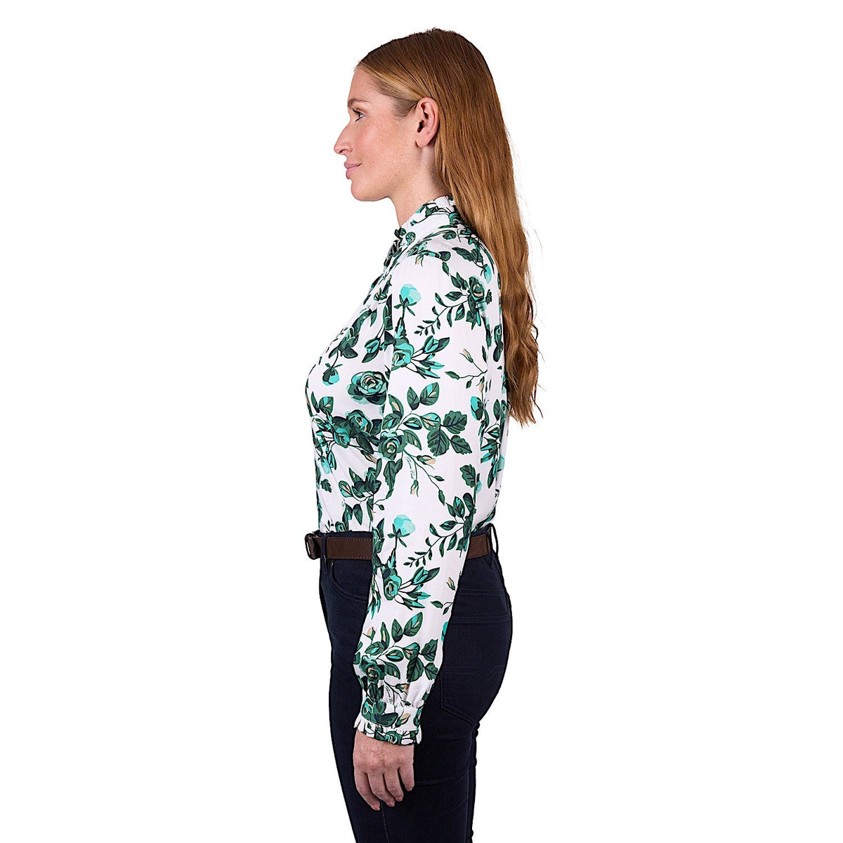 Thomas Cook Women’s Kiara Long Sleeve Blouse - Green
