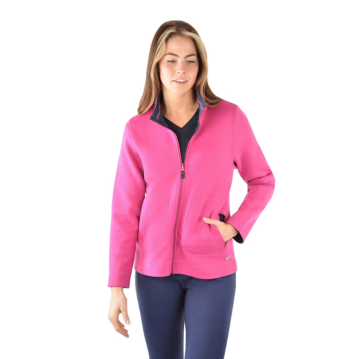Thomas Cook Women’s Laura Reversible Jersey Jacket Navy/Berry