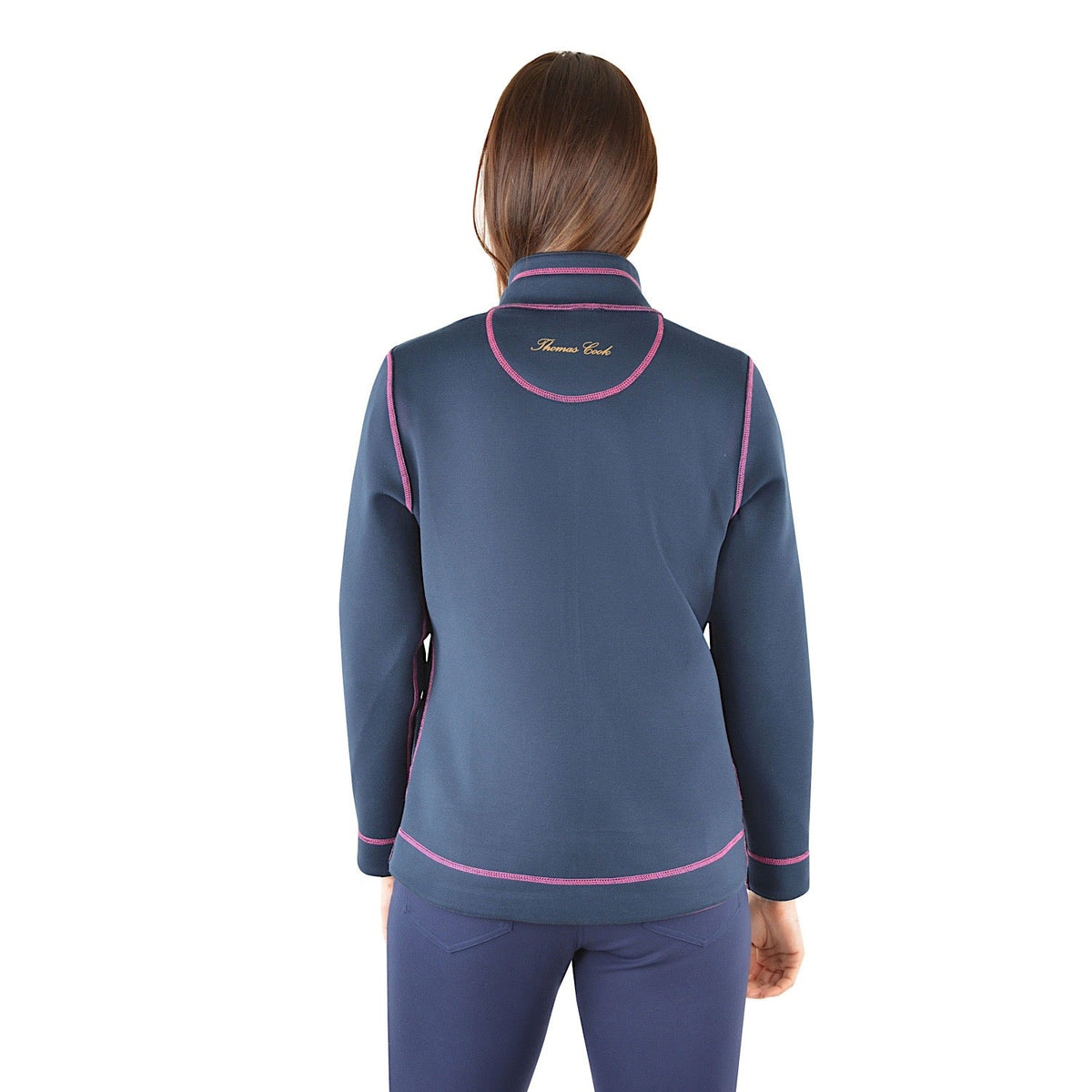 Thomas Cook Women’s Laura Reversible Jersey Jacket Navy/Berry