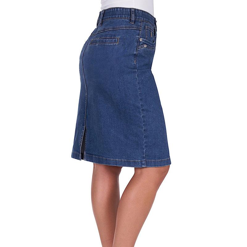 Thomas Cook Women’s Lucy Denim Skirt - Mid Wash