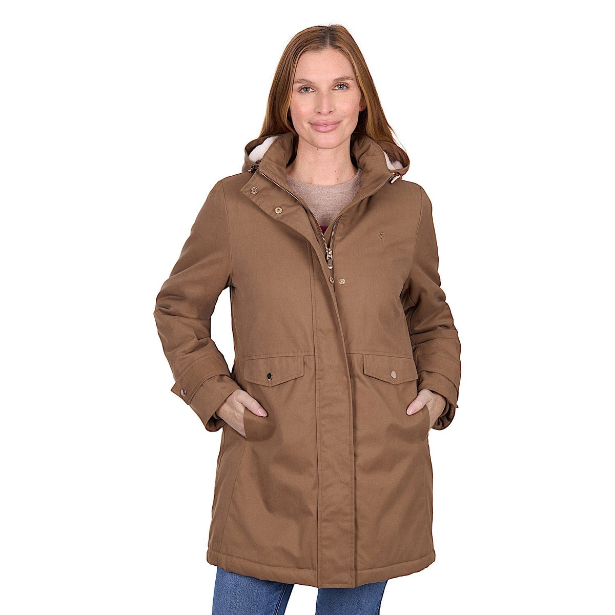 Thomas Cook Women’s Madison Parka - Dark Tan