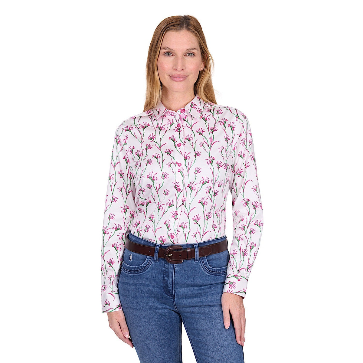 Thomas Cook Women’s Martha Shirt - Pink / White