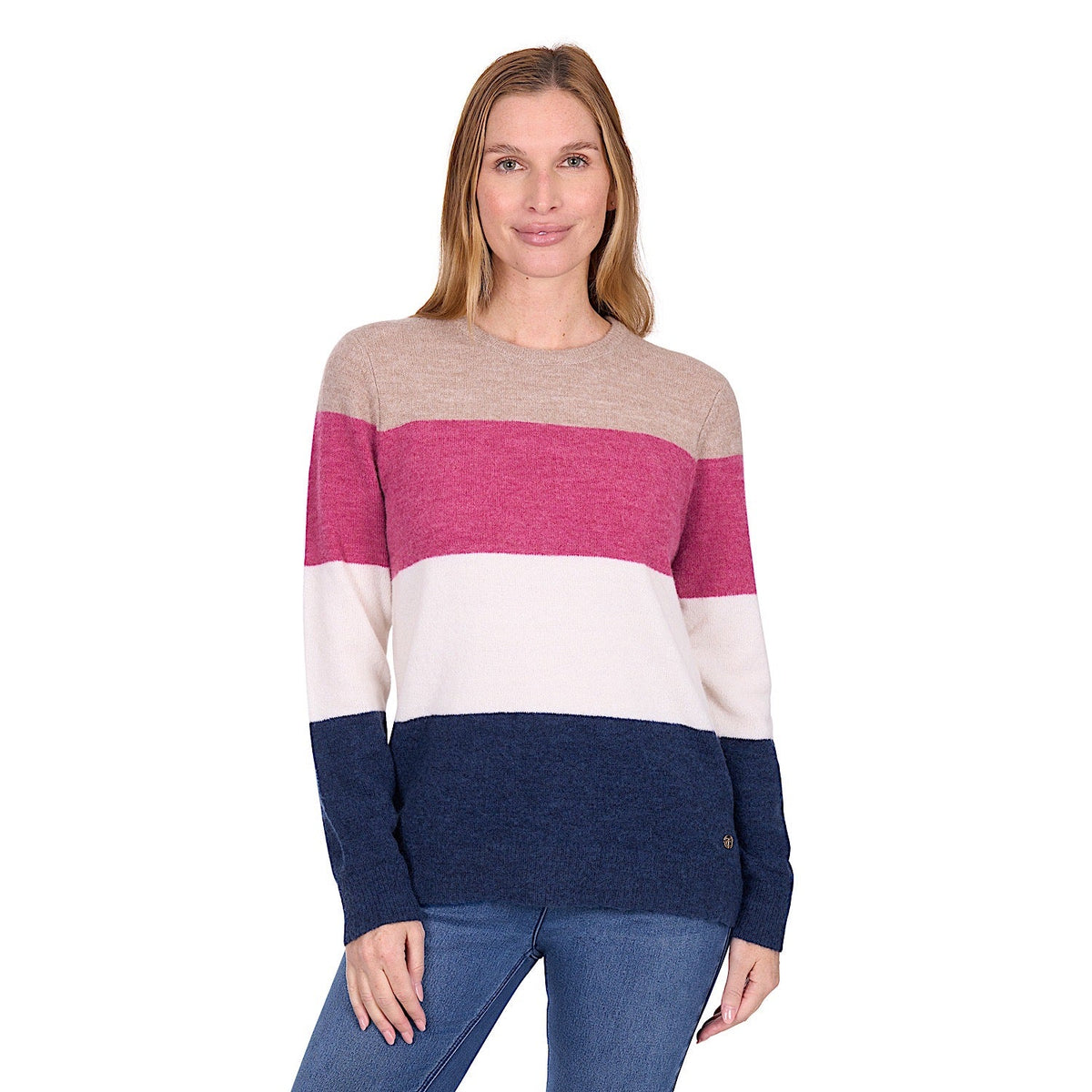 Thomas Cook Women’s Maya Jumper - Raspberry / Multi