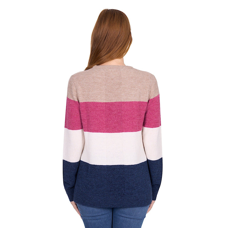 Thomas Cook Women’s Maya Jumper - Raspberry / Multi