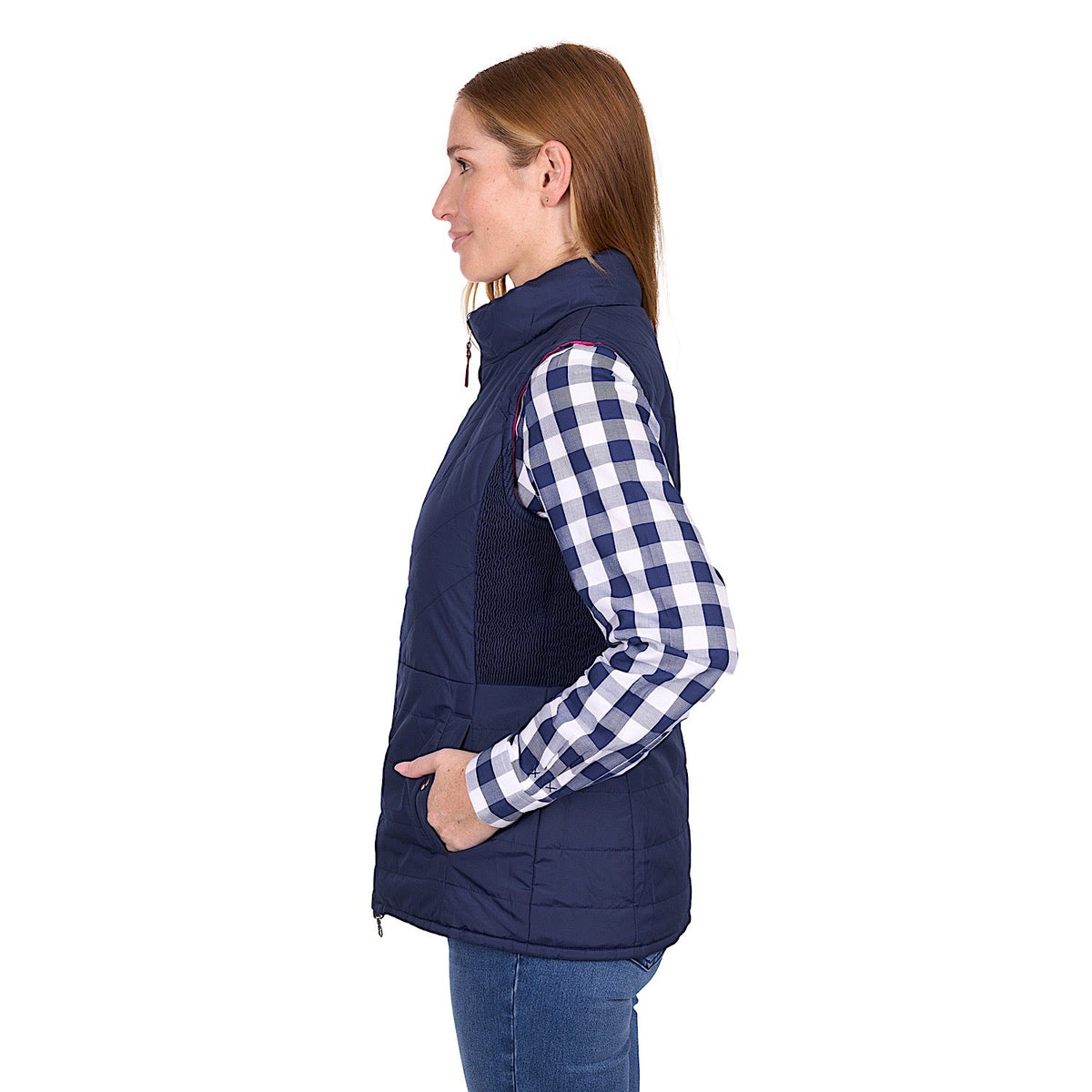 Thomas Cook Women’s Mayfield Reversible Vest - Hot Pink / Navy