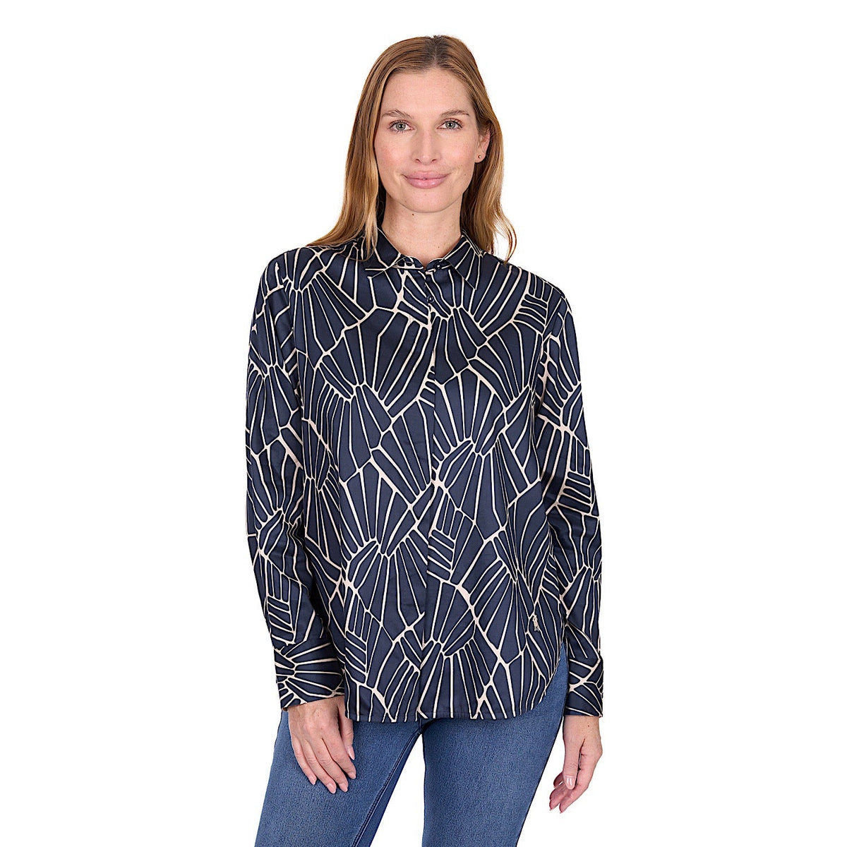 Thomas Cook Women’s Narelle Shirt - Navy / Tan