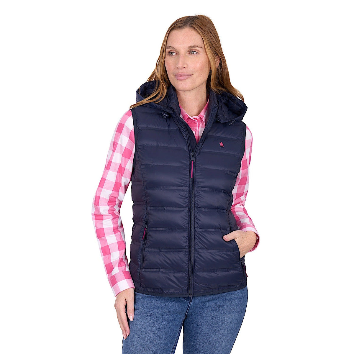 Thomas Cook Women’s Oberon Down Vest - Navy
