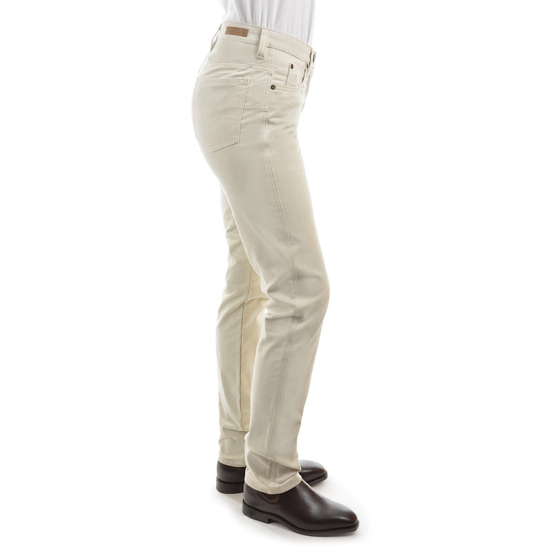 Thomas Cook Womens Stretch Moleskin Slim Leg Wonder Jean Stone 32’’ Leg