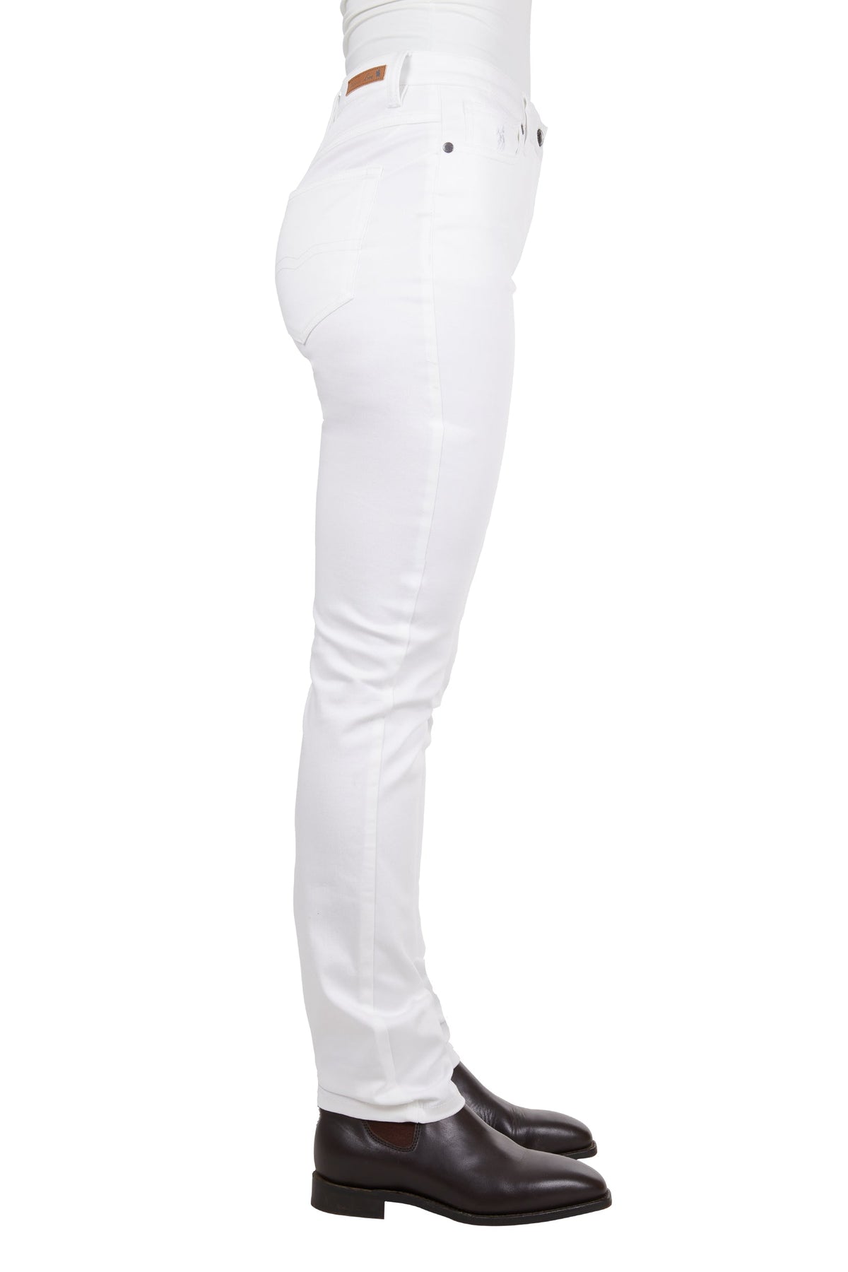 Thomas Cook Women’s Suzie Slimmer Leg Jean White