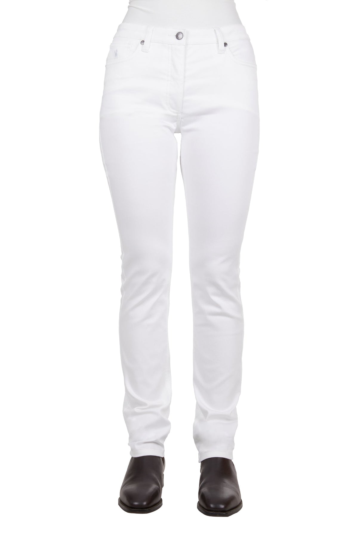Thomas Cook Women’s Suzie Slimmer Leg Jean White