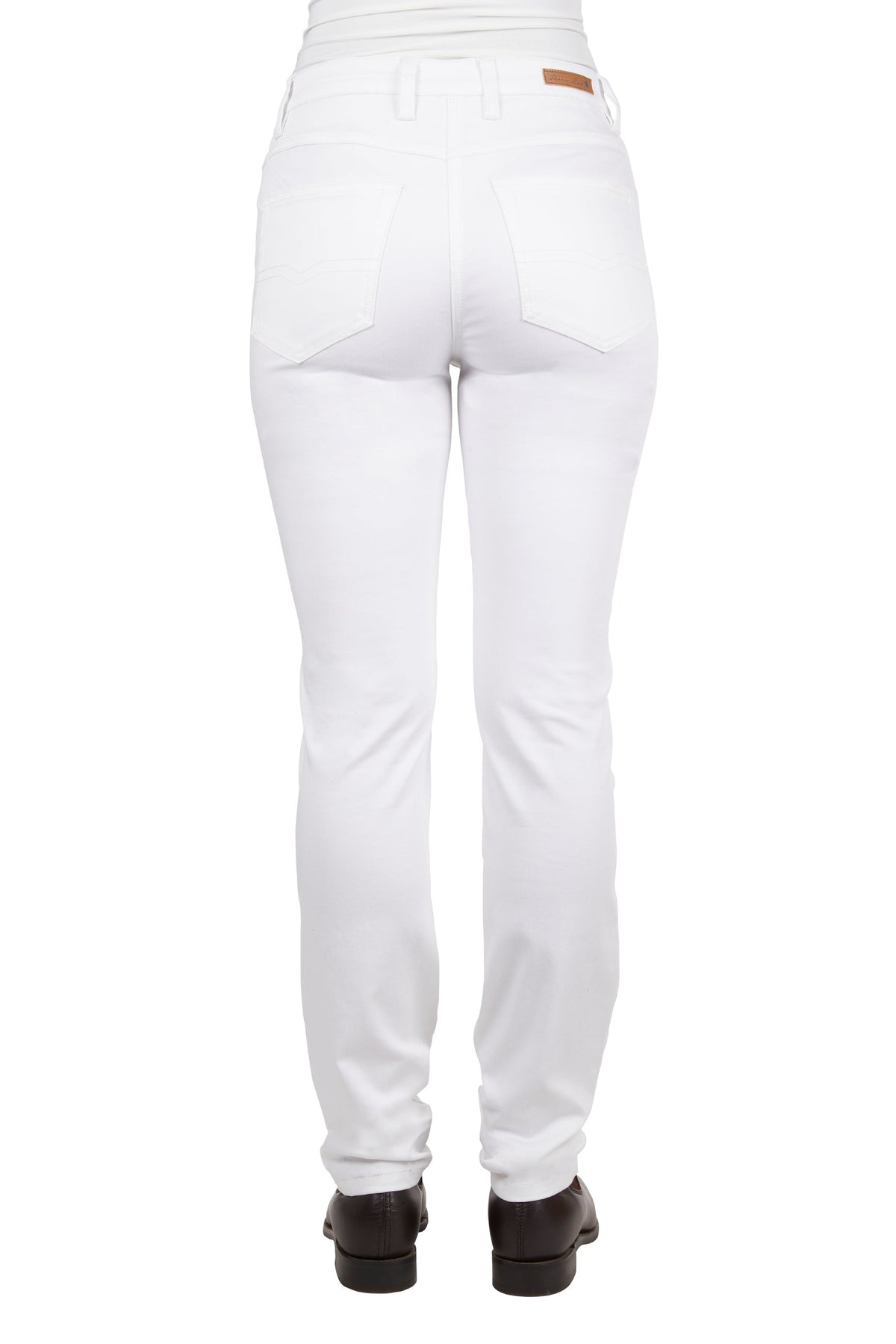 Thomas Cook Women’s Suzie Slimmer Leg Jean White