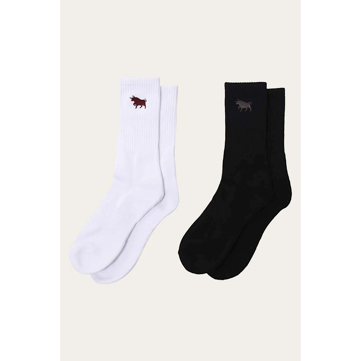 Ringers Western Tracker Socks Combo Pack Black/White