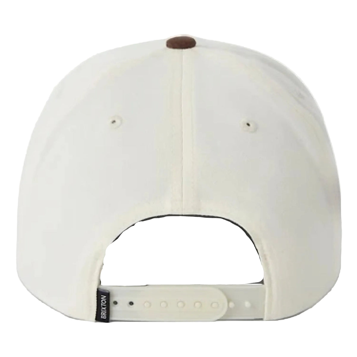 Brixton Trails Snapback Cap - Off White/Walnut Brown