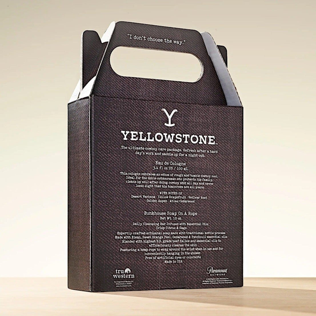 Tru Western Men’s Yellowstone Gift Set