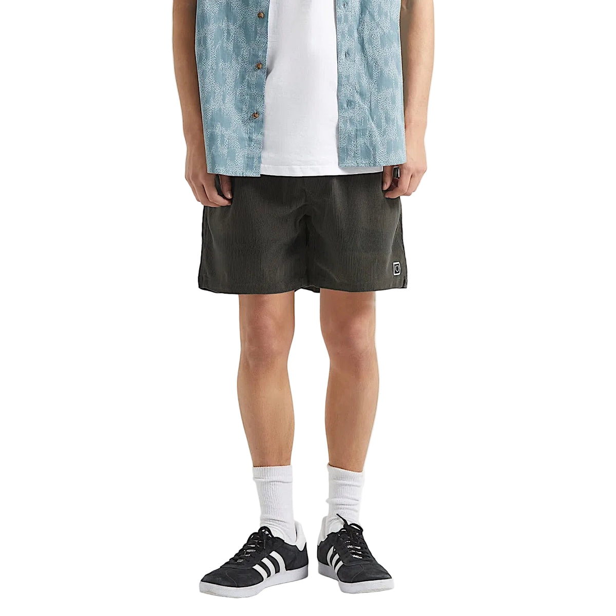 Brixton Men's Everyday Corduroy Short - Vintage Black